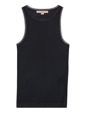 Jersey Tank Top Black REMAIN Birger Christensen