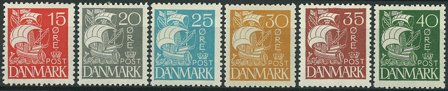 Danmark 1927 - AFA 169-174 - Postfrisk