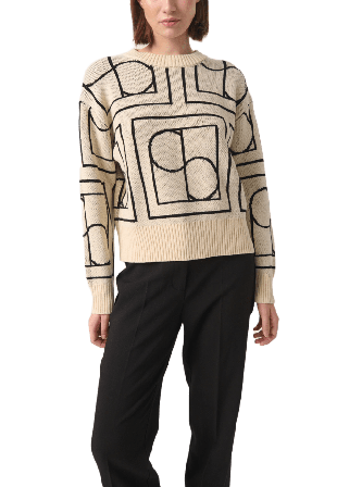 Soaked In Luxury SLCabba Pullover Tröjor Dam Svart XS