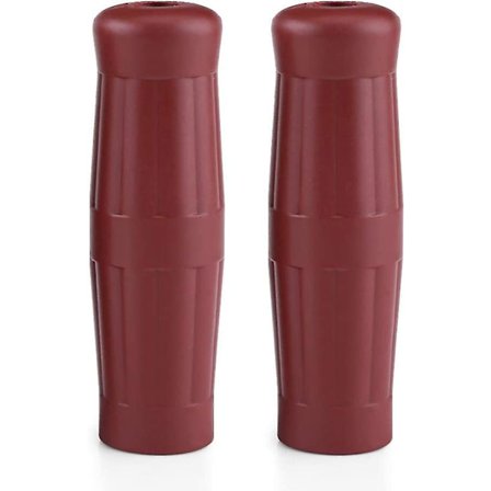 Gummigrep til styre, 1 par Universal Motorsykkel Sykkel Vintage Klassisk Styrehåndtak