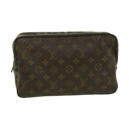 Louis Vuitton Vintage Louis Vuitton Trousse Toilette 28 , Bruin , Dames , Maat: ONE Size Vintage Tassen