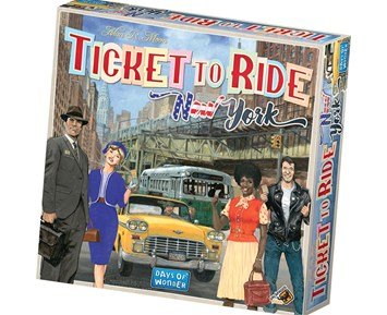Days Of Wonder Ticket to Ride: New York (Nordic) - Ticket to Ride: New York