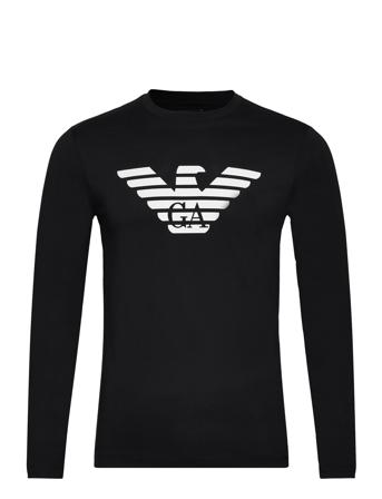 T-Shirt Designers T-shirts Long-sleeved Black Emporio Armani
