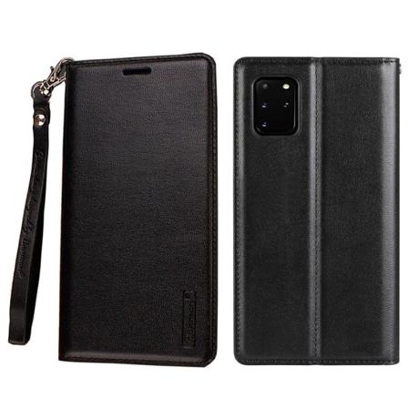Samsung Galaxy S20 Plus - Elegant HANMAN Plånboksfodral Svart