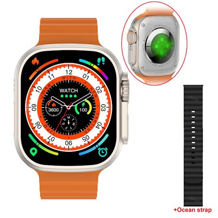 VWAR Ultra 9 Plus Smartwatch 1:1 49mm Storlek 2.2 "