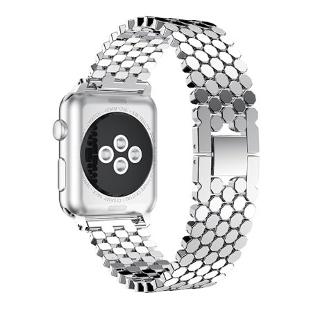 Stilren Stållänk (Coil-Polish) för Apple Watch 40mm (4)