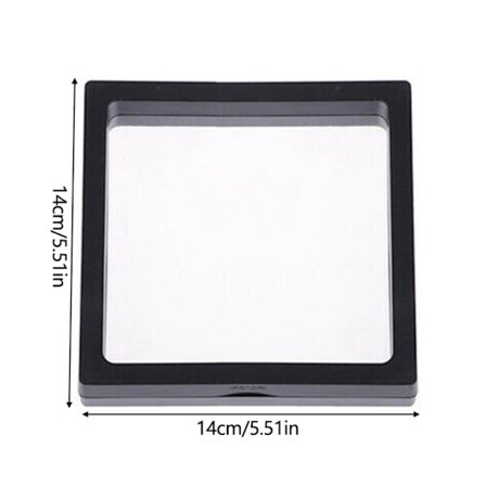 Ramme Oppbevaringsboks Bilderamme SVART 14*14CM 14*14CM