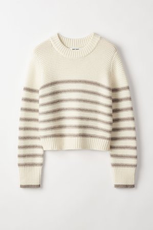 Soft Goat - Crewneck - Women cashmere sweater - XL - Off White