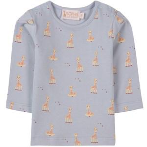 Sophie La Girafe Heathe Giraffe Baby T-shirt 6 Months - Tops - 6 months - Blue - Mädchen
