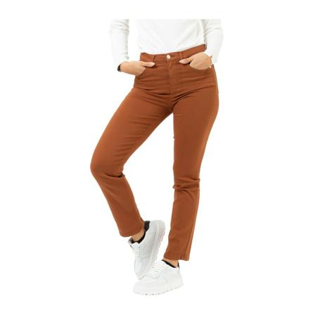 Kaos, Skinny Trousers Bruin, Dames, Maat:W26