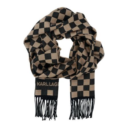 Karl Lagerfeld, Scarves Zwart, Heren, Maat:ONE Size