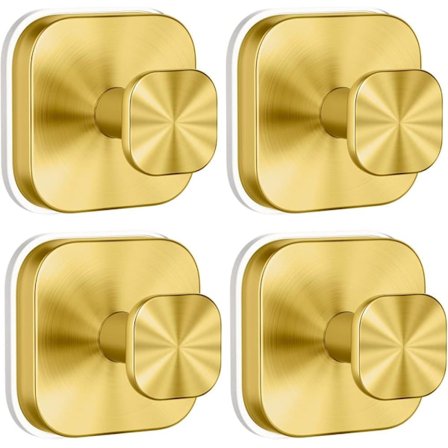 4-pak Vægkroge med sugekop – Kraftige sugekopkroge til ophængning af håndklæder, frakker og julekranse_TF_TF