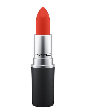 Powder Kiss Lipstick Style Shocked! Læbestift Makeup Rød M.A.C.