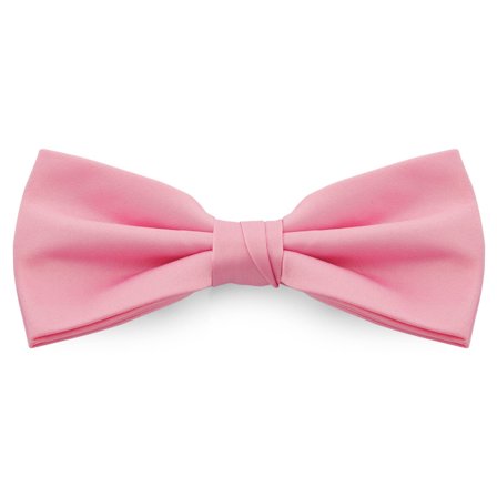 Muszka wstępnie zawiążana w kolorze jasnoróżowym Basic dla mężczyzn - Muszki gotowe do noszenia
