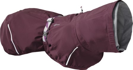 Hurtta Rainwear Mudventure Coat ECO 25-35 cm Eggplant - Regndekken