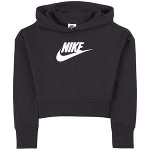 Kids - NIKE Black Logo Crop Hoodie S (8-10 years) - Jumpers and knitwear - S (8-10 years) - Black
