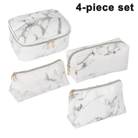 4 Piece Cosmetic Bag Makeup Bag For Travel Portable Makeup Bag