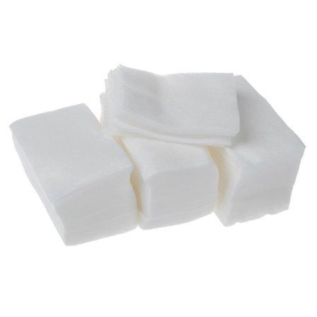 320 kpl Lady White Suorakulmaiset Kasvojenpuhdistuspuuvillapadot