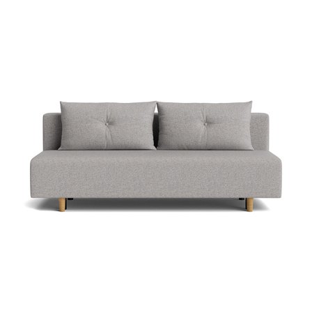 Houston 2 personers sovesofa, opbevaring - Neve Lysegrå - 200x87x85 - Sofa, sovesofa - 2 personers sovesofa med sovemål 133x200cm