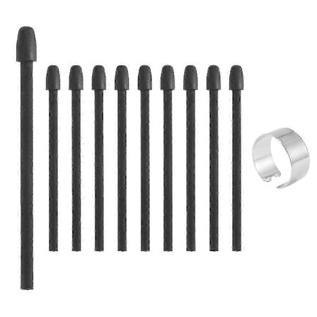 10 stk. markørpennetupper for Remarkable 1/2 Stylus for Boox Pen2/Pen Plus erstatning myke spisser, tupper wi