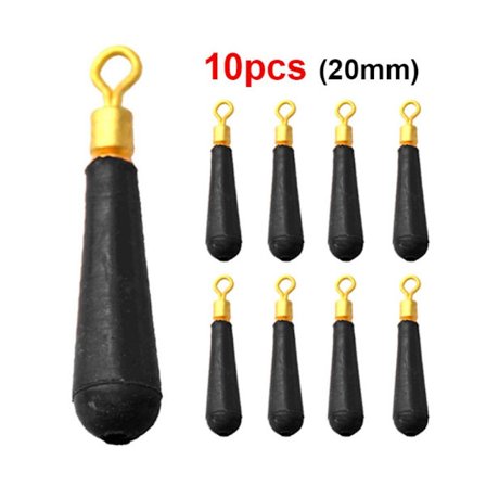 10 Stk Fiskeflåd Sæde Fiskeri Rotation Flyder 20MM 20MM