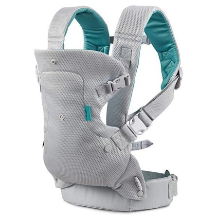 Grå Bärsele för Spädbarn och Småbarn 4 i 1 - Baby