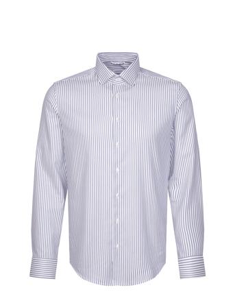 Cityhemden 1/1 Arm Skjorte Business Blå Seidensticker*Betinget Tilbud