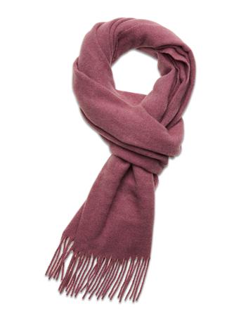 Massachussets Recycled Wool Blend Scarf Accessories Scarves Winter Scarves Rosa Lexington Clothing