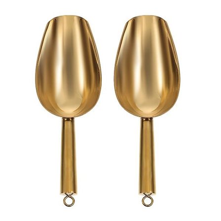 2 kpl jääkauhoja Ruostumaton teräs Jääkauhat Baarijääkauha Kuiva-ainekauha