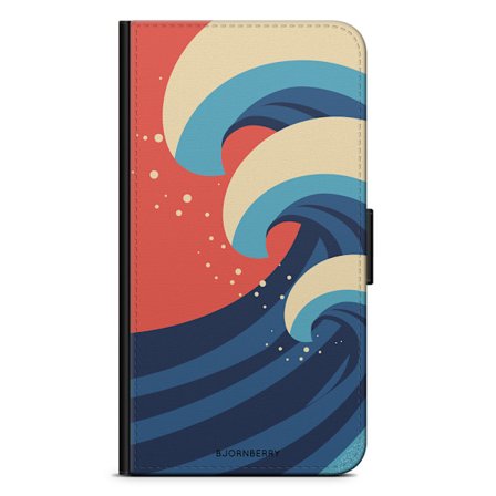 Bjornberry Plånboksfodral iPhone 7 Plus - Vågor