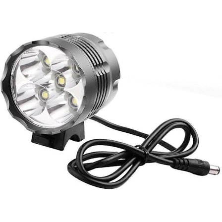 Polkupyörän etuvalo 5 LED CREE XM-L T6 8000 LM ladattavalla akulla