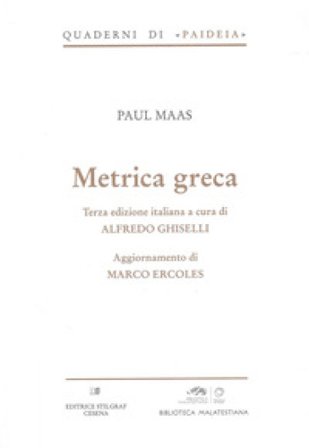 Metrica greca Paul Maas