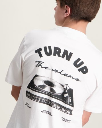 Garcia boys T-shirt ss Vit T-shirts Kille - Kids Brand Store