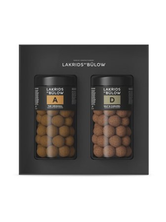 Lakrids by BülowChocolate balls filled with liquorice and covered in liquorice powder and Salt/Caramel 0.59kg
