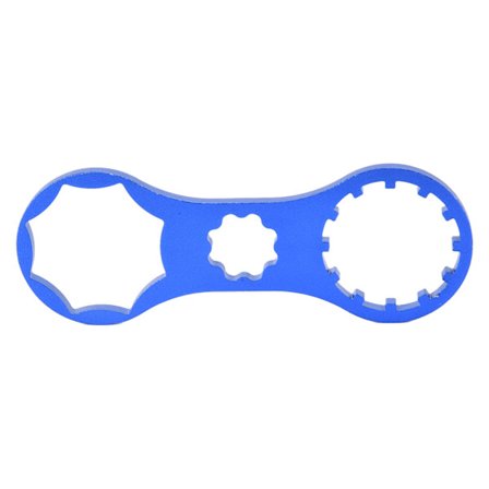 Cykel framgaffel skiftnyckel Aluminiumlegering Mountainbike främre axelöverdrag Borttagningsverktyg