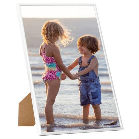 Vidaxl Fotoramar 5 St För Vägg Eller Bord Vit 59,4x84 Cm Mdf Vit