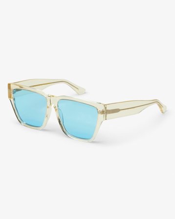 Sunglass 11 - Soft Yellow - Blue - One Size