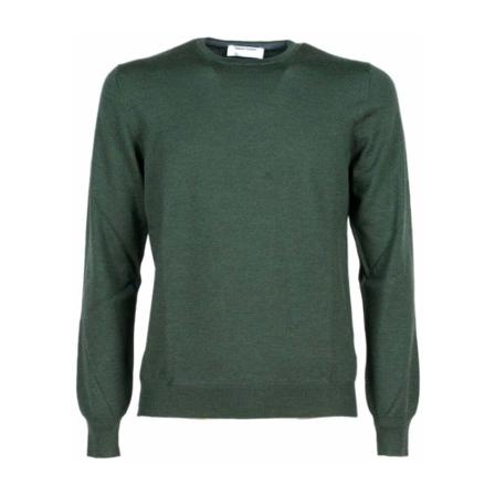 Gran Sasso - Stickade Tröjor - Grön - Herr - Storlek: 4xl, Herr, Storlek: 4XL
