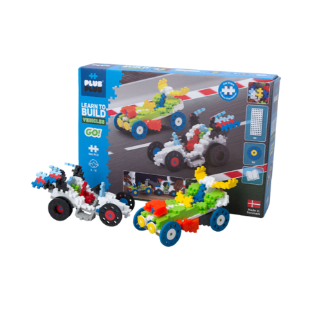 PLUS Plus-Plus Byggbitar Learn to Build Go! Vehicles Byggsatser ONESIZE