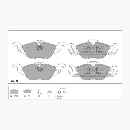 Biltema - Bremseklosser