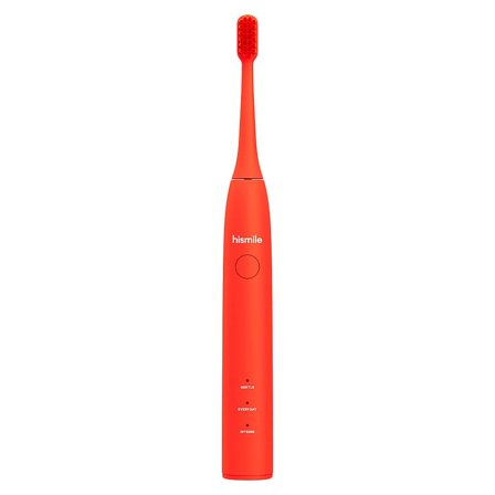 Hismile Bright Red Electric Toothbrush Bright Red, Medicin & Pleje, Tandbørster, El-tandbørster