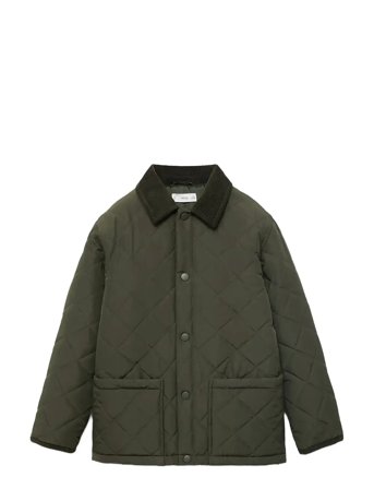 Mango | Quilted Anorak With Shirt Collar | 6