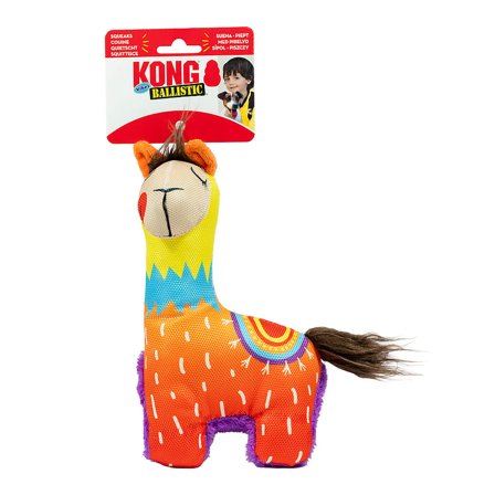 Kong Ballistic Vibez Llamas Kattelegetøj S/M 23x20x11 cm, Tøj & Bolig, Dyrelegetøj, Kattelegetøj