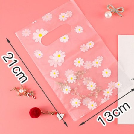 50 st/lot plastpåsar presentpåsar S