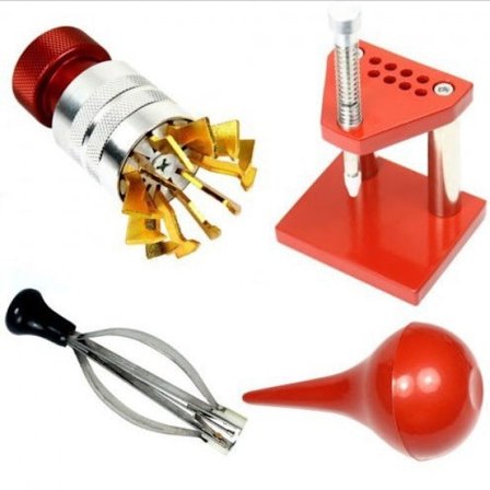 Verktyg för att ta bort klockbaksida, Verktyg för att ta bort klockfodral, Armbandsur