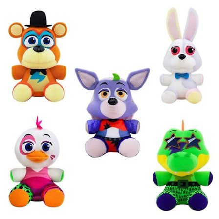 Fnaf Five Nights At Freddy's Security Breach Plyslegetøj 20cm[HK]