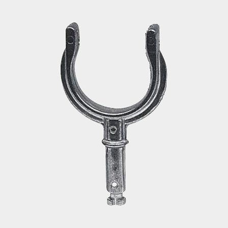 Dama de remo, aluminio, Ø56-62 mm, Ø17 mm, 1 unidad