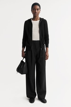 Soft Goat - Zip Hoodie - S - Black