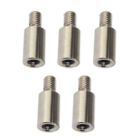 5 stk. Album-Scrapbook Forlengelsesstolper Forlengelsesskruer Album Forlengelsesstolpe