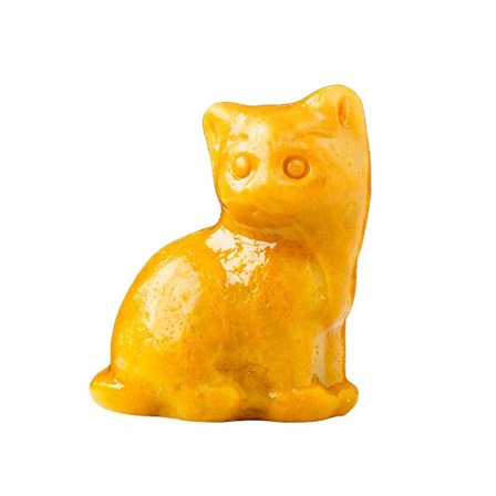 Naturlig kristallkattstatyett Fortune Cat Statue 6 6